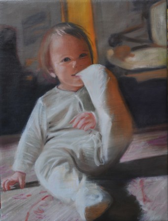 Imcsi 80x60cm olaj vászon